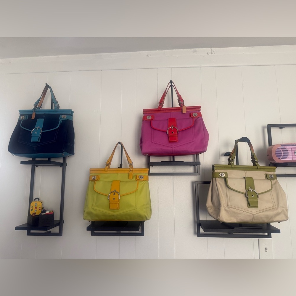 SOLD -  Beautiful Coach Hampton Satchels